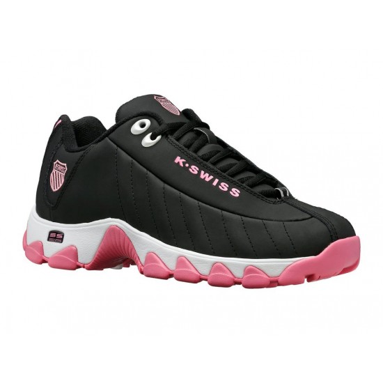 K-Swiss St329 Cmf Black/Pink Carnation/White Women