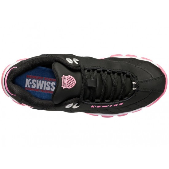 K-Swiss St329 Cmf Black/Pink Carnation/White Women