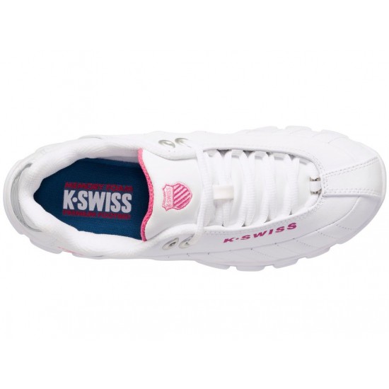 K-Swiss St329 Cmf White/Shocking Pink Women