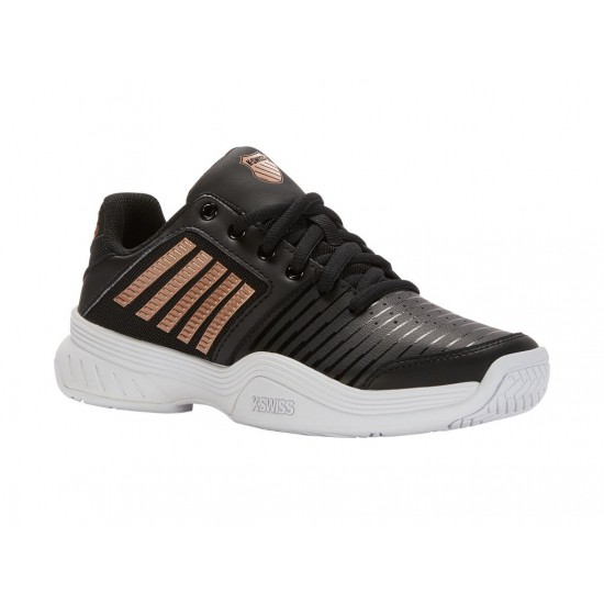 K-Swiss Court Express Black/White/Rosegold Women