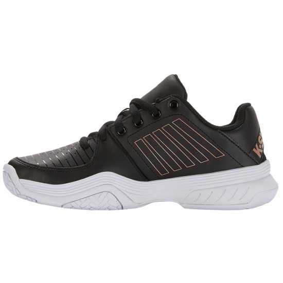 K-Swiss Court Express Black/White/Rosegold Women