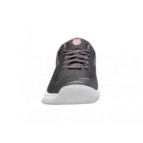 K-Swiss Hypercourt Express 2 Asphalt/White/Peach Amber Women