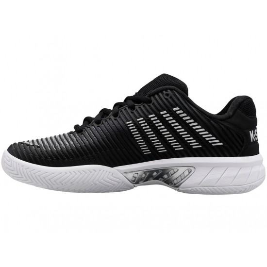 K-Swiss Hypercourt Express 2 Black/White/Silver Women