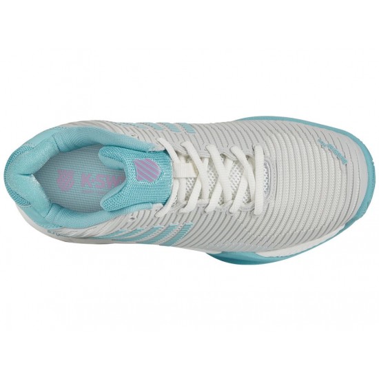 K-Swiss Hypercourt Express 2 Brilliant White/Angel Blue/Sheer Lilac Women