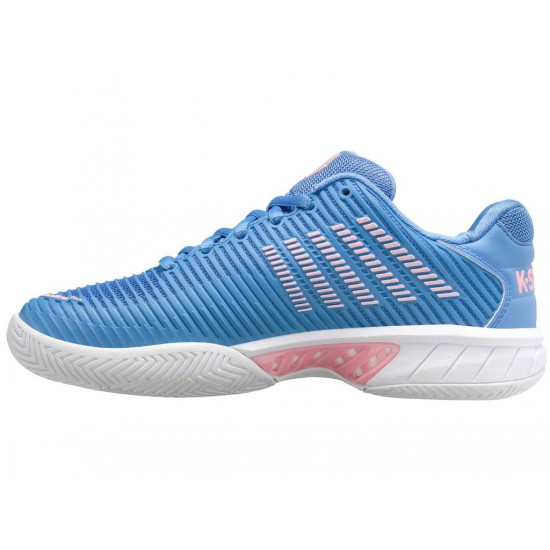 K-Swiss Hypercourt Express 2 Silver Lake Blue/White/Orchid Pink Women