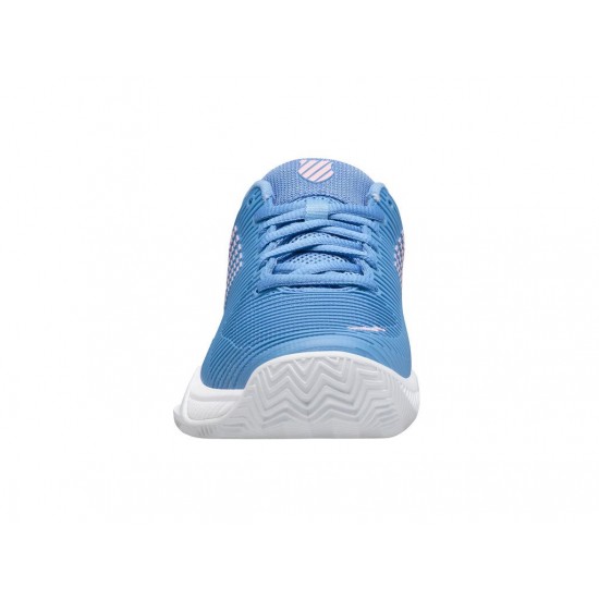 K-Swiss Hypercourt Express 2 Hb Clay Court Silver Lake Blue/White/Orchid Pink Women