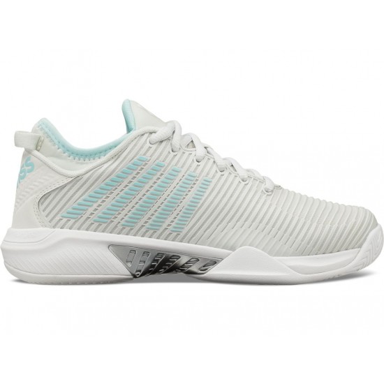 K-Swiss Hypercourt Supreme Barely Blue/White/Blue Glow Women