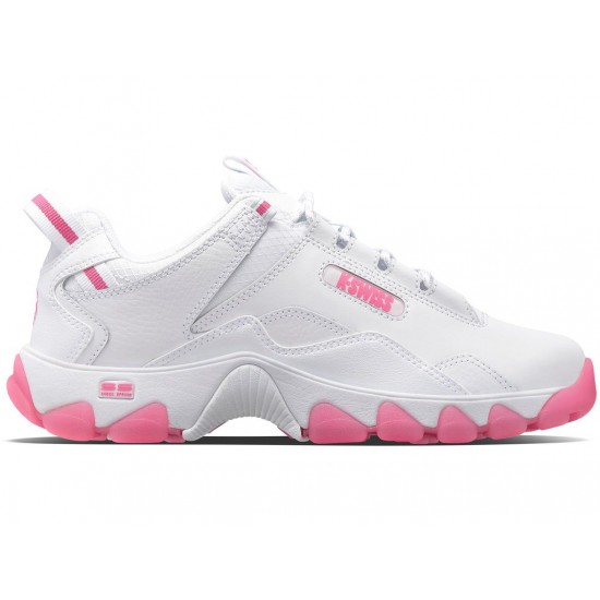 K-Swiss Cali Trail White/Shocking Pink Women