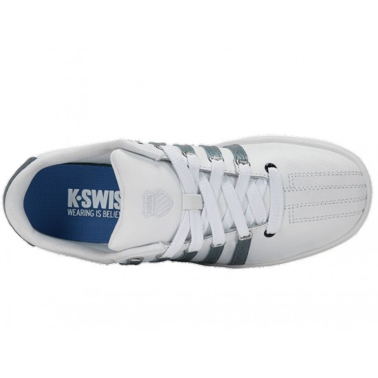 K-Swiss Court Pro Ii White/Blue Panther Women