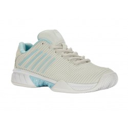 K-Swiss Hypercourt Express 2-Wide Gray/Wht/Bluglw Women