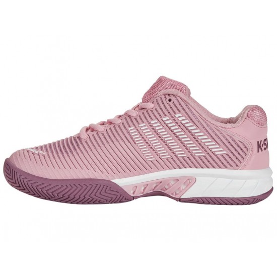 K-Swiss Hypercourt Express 2-Wide Cameo Pink/Grape Nectar/Orchid Haze Women