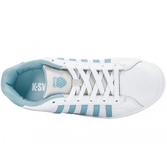 K-Swiss Montara White/Moonstruck/Delphinium Blue Women