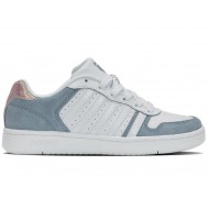 K-Swiss Court Palisades White/Ashley Blue/Iridescent Women