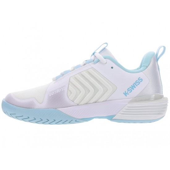 K-Swiss Ultrashot 3 White/Blue Glow Women