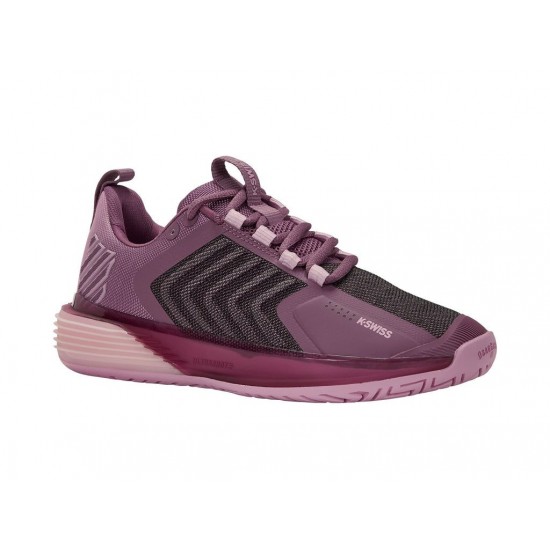 K-Swiss Ultrashot 3 Grape Nectar/Cameo Pink Women