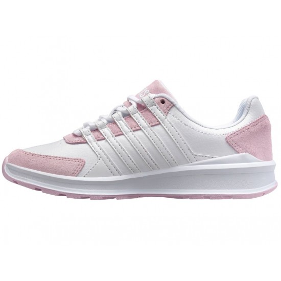 K-Swiss Vista Trainer White/Cherry Blossom/Pearlized Women