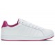 K-Swiss Court Tiebreak White/Festival Fucshia Women