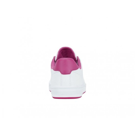 K-Swiss Court Tiebreak White/Festival Fucshia Women