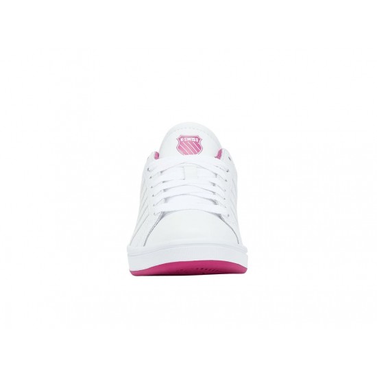 K-Swiss Court Tiebreak White/Festival Fucshia Women