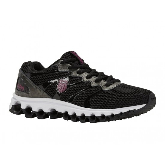 K-Swiss Tubes 200 Black/Black Panther/Festival Fuchsia Women