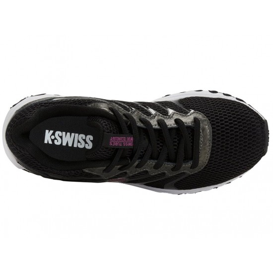 K-Swiss Tubes 200 Black/Black Panther/Festival Fuchsia Women