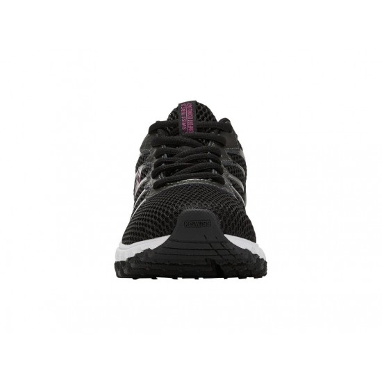 K-Swiss Tubes 200 Black/Black Panther/Festival Fuchsia Women