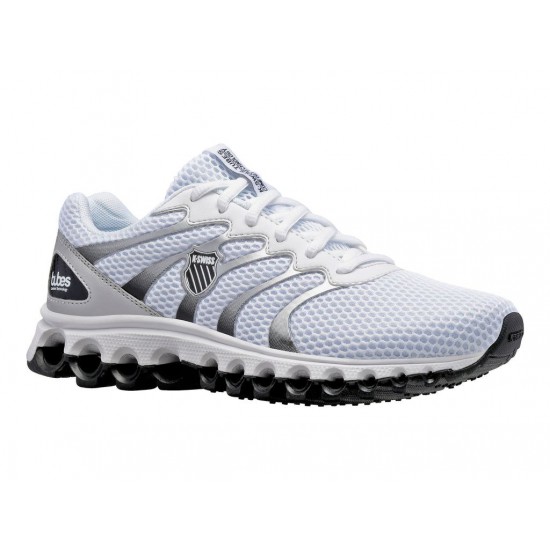 K-Swiss Tubes 200 White/Black/Silver Women