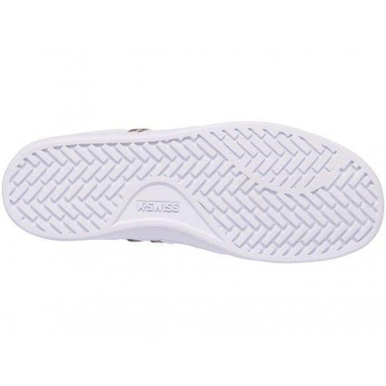 K-Swiss Court Pro Curves White/Metallic Leopard Women