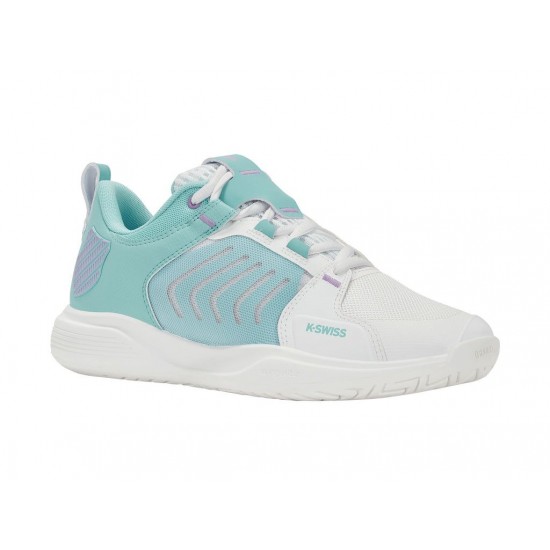 K-Swiss Ultrashot Team Brilliant White/Angel Blue/Sheer Lilac Women