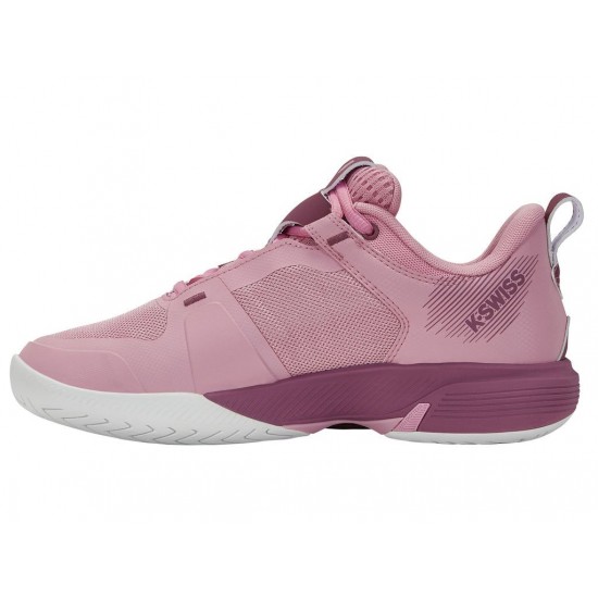 K-Swiss Ultrashot Team Cameo Pink/Grape Nectar/White Women