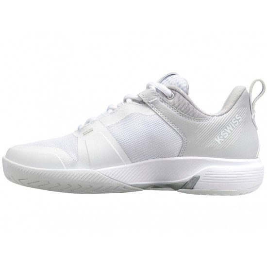 K-Swiss Ultrashot Team White/Lunar Rock/Silver Women