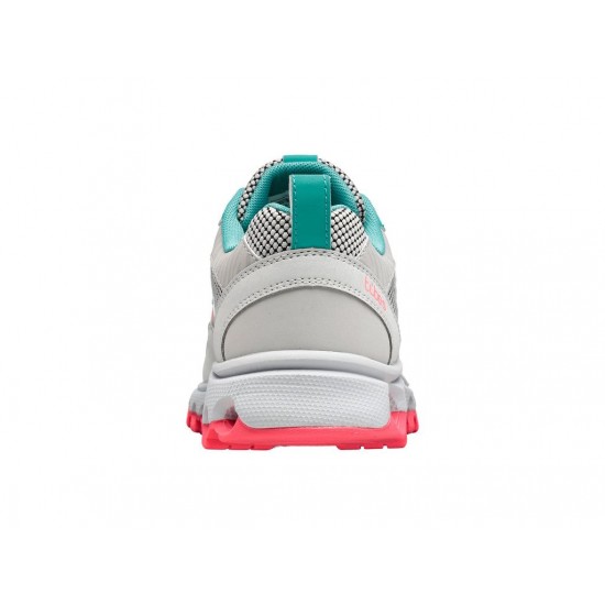 K-Swiss Tubes Trail 200 Lunar Rock/Blue Turquoise/Fluo Pink Women