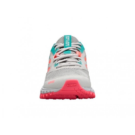 K-Swiss Tubes Trail 200 Lunar Rock/Blue Turquoise/Fluo Pink Women