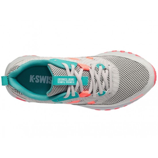 K-Swiss Tubes Trail 200 Lunar Rock/Blue Turquoise/Fluo Pink Women