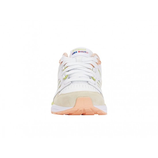 K-Swiss Si-18 Rannell White/Almost Apricot/Daquiri Green Women