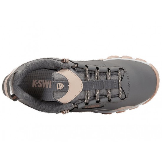 K-Swiss Cali Trail Se Frost Gray/Peach Whip/Reflective Women