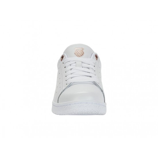 K-Swiss Classic Pf White/Foxglove/Rose Gold Women