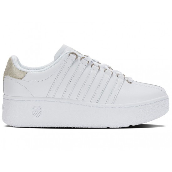 K-Swiss Classic Vn Platform White/Champagne Gold Women