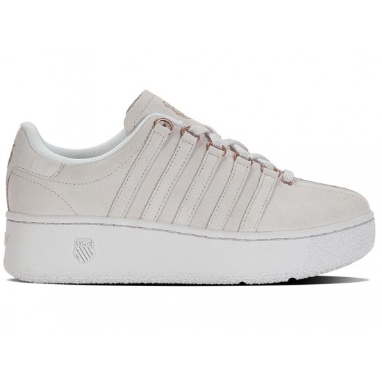 K-Swiss Classic Vn Platform Suede Nimbus Cloud/Rose Gold Women