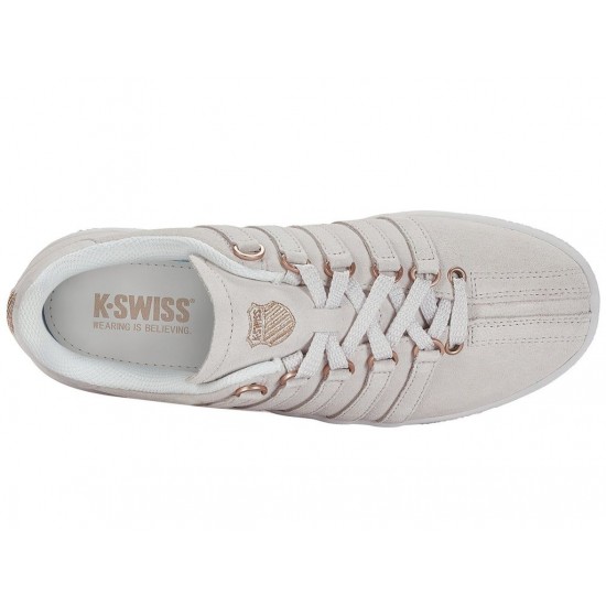 K-Swiss Classic Vn Platform Suede Nimbus Cloud/Rose Gold Women