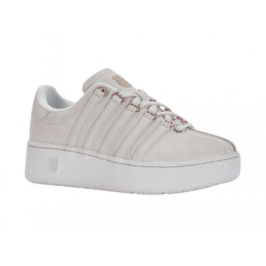 K-Swiss Classic Vn Platform Suede Nimbus Cloud/Rose Gold Women