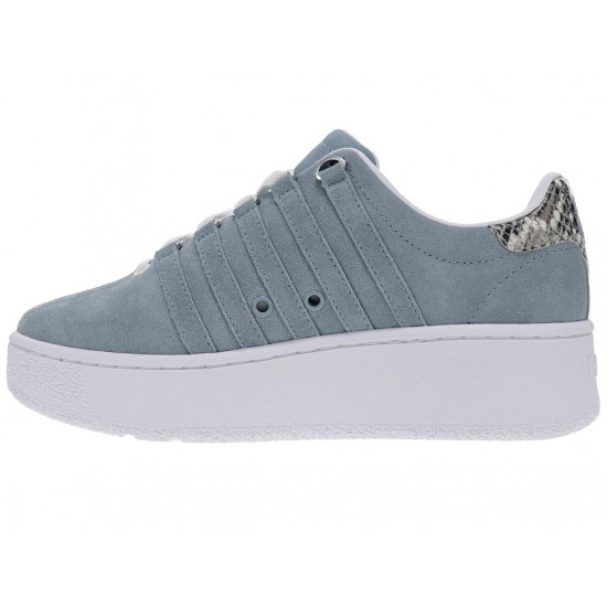 K-Swiss Classic Vn Platform Suede Ashley Blue/White/Snake Women