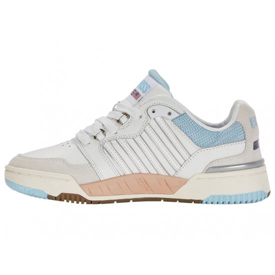 K-Swiss Si-18 Rival White/Sky Blue/Canyon Sunset Women