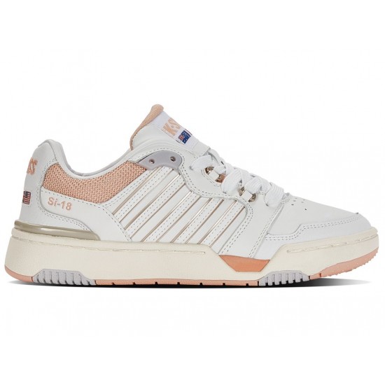 K-Swiss Si-18 Rival White/Almost Apricot/Whisper White Women