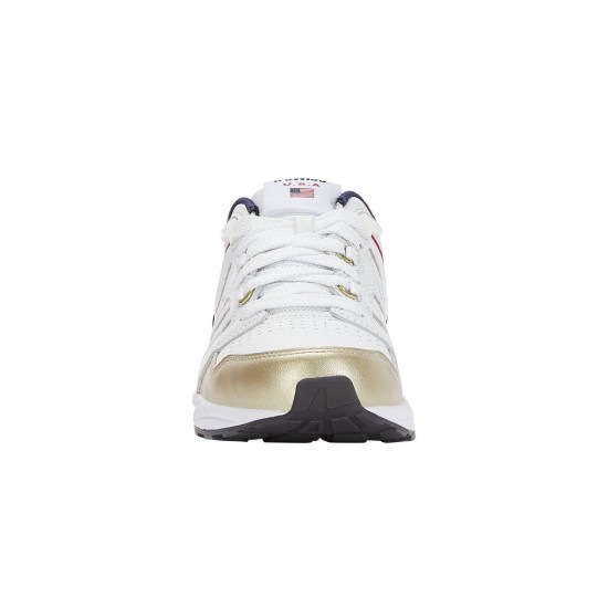 K-Swiss Si-18 Rannell Usa Wht/Gold/Peacot Women